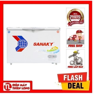 TỦ ĐÔNG 260L INVERTER SANAKY 2 NGĂN VH-3699W3