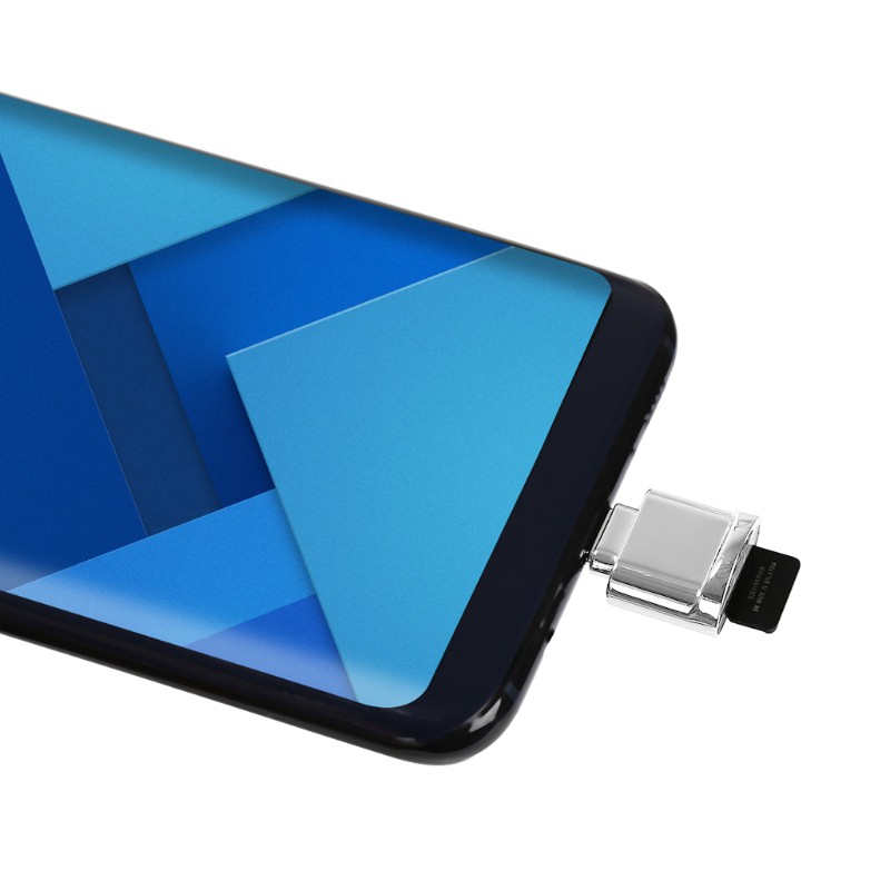 Đầu Đọc Thẻ Nhớ Micro Sd Otg Tf Cho S8 Note8 G6 G5 Huawei P10 Macbook