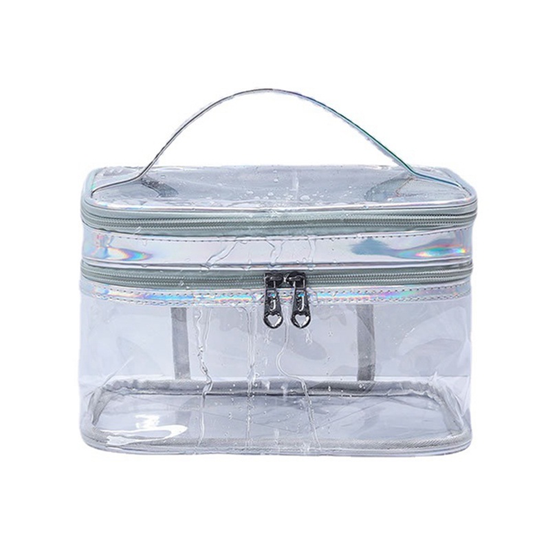 Túi đựng đồ trang điểm EverToner trong suốt tiện lợi để mang theo