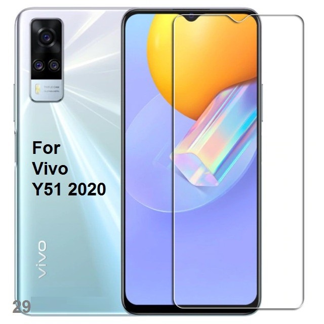 (R11)Miếng Dán Cường Lực Vivo Y51 2020/Y53s 4G Trong Suốt Chính Hãng Remax