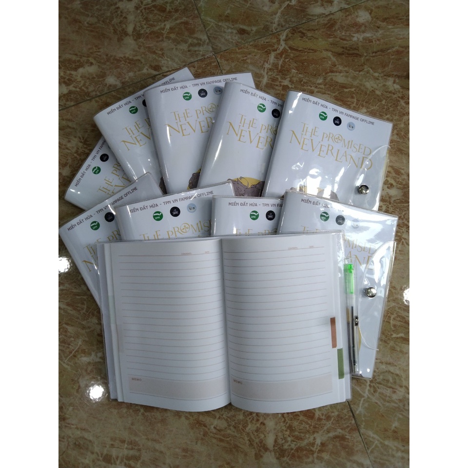 Sổ tay-sổ lò xo In hình theo yêu cầu  in hình 2 mặt -2 hình khác nhau
