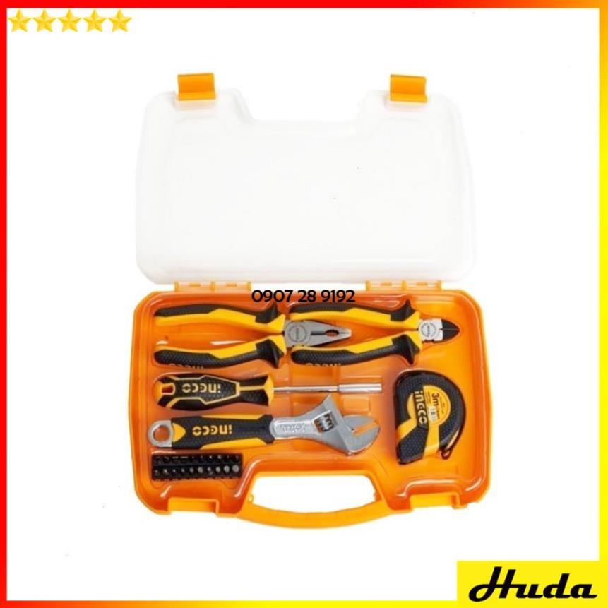 Bộ công cụ dụng cụ cầm tay đa năng Total Ingco phù hợp cho đi công trình, dân dụng
