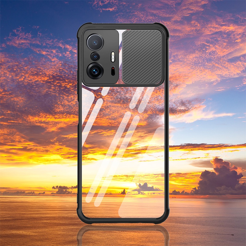 Ốp Lưng Trong Suốt Có Nhẫn Đỡ Cho Xiaomi Mi 11T 10T Pro 10i 10 Lite POCO F3