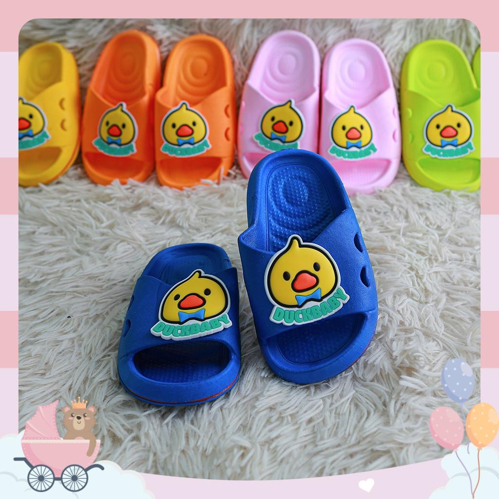 Dép Cho Bé Trai Bé Gái Hình Vịt Đáng Yêu Phù Hợp Trẻ 2=>14 Tuổi