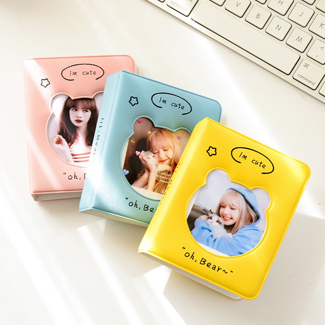 Cuốn Album Ảnh 3 Inch Hình Gấu Dễ Thương