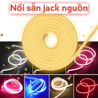 Dây đèn led neon trang trí ngoài trời  không thấm nước 12v, uốn chữ quảng cáo cắt ngắn 2.5cm