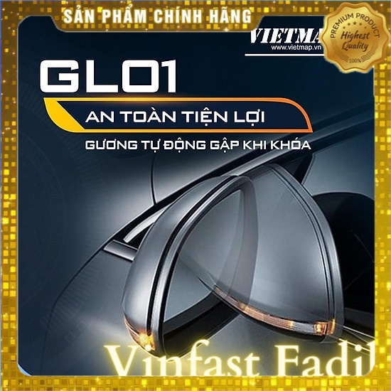 VIET MAP GL01 - Bộ điều khiển gương gập tự động cho các dòng xe Vinfast Fadil