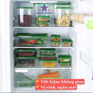 Bộ hộp 17 Món IKEA - Hộp Nhựa Đựng Thực Phẩm Tủ Lạnh, Lò Vi Sóng, Đựng Cơm, Bảo Quản Thức Ăn, Hộp Trữ Đông Đồ Ăn