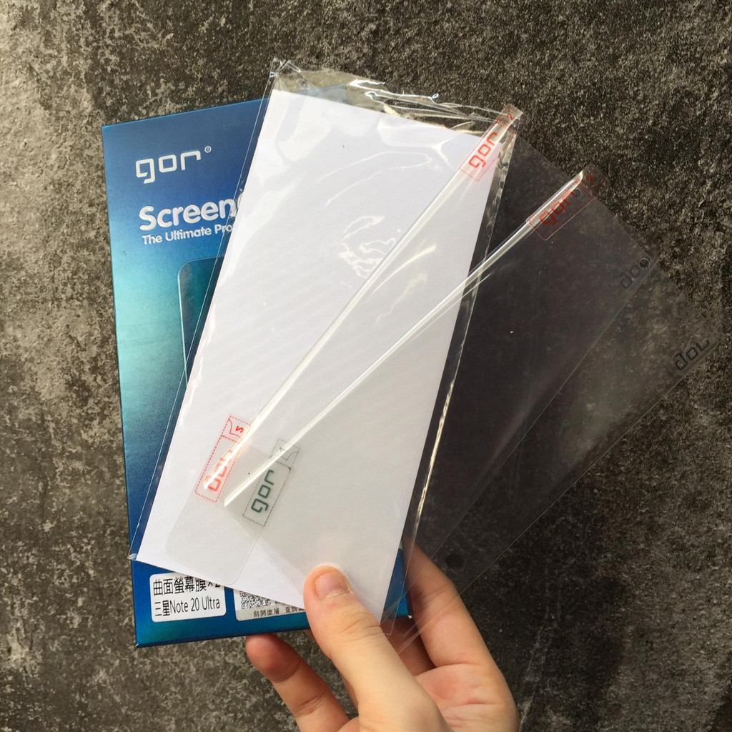 Bộ 2 miếng Dán dẻo cho Samsung Note 20 Ultra - Note 20 ultra 5G chính hãng GOR