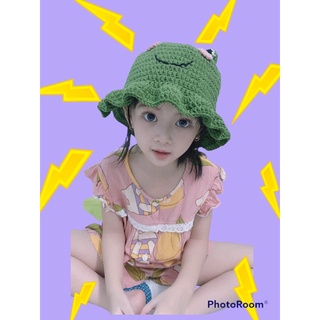 Nón Len Ếch Cho Bé 2-5 tuổi