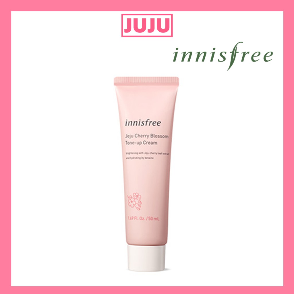 (Hàng thật) Innisfree / Jeju Cherry Blossom Tone-Up Cream tube 50ml / Kem lót trang điểm, BB cream