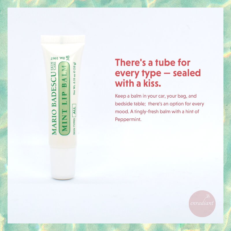 (10g) Son dưỡng môi Mario Badescu Lip Balm dạng tuýt