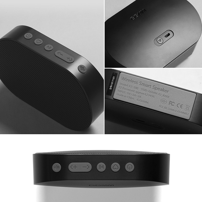 Loa thông minh GGMM E2, Wifi Bluetooth, Axela, Spotify, Multi room, pin 14 tiếng 2 loa Stereo, đạt 2 giải thưởng 2018