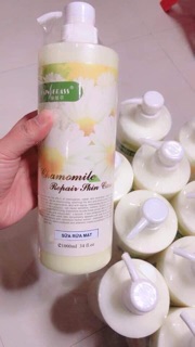 Bộ chăm sóc da hoa cúc dành cho spa(tác lẻ)