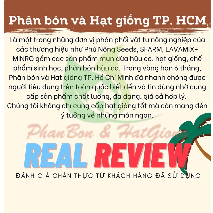 Phân Bón Đầu Trâu NPK 20-20-15 Giúp Chồi Lá Khỏe, Cây Ra Hoa Nhiều, Hoa Đẹp, Lâu Tàn - Shop Phân Bón và Hạt Giống