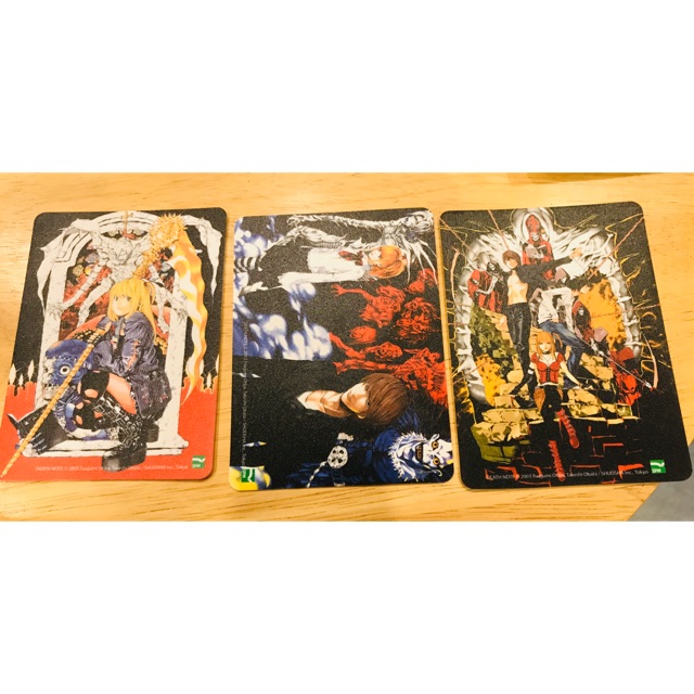 Thẻ Postcard Death Note ĐB & Đen trắng lẻ