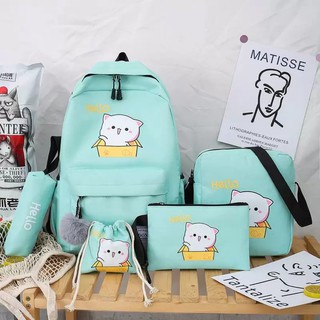 set balo bốn món