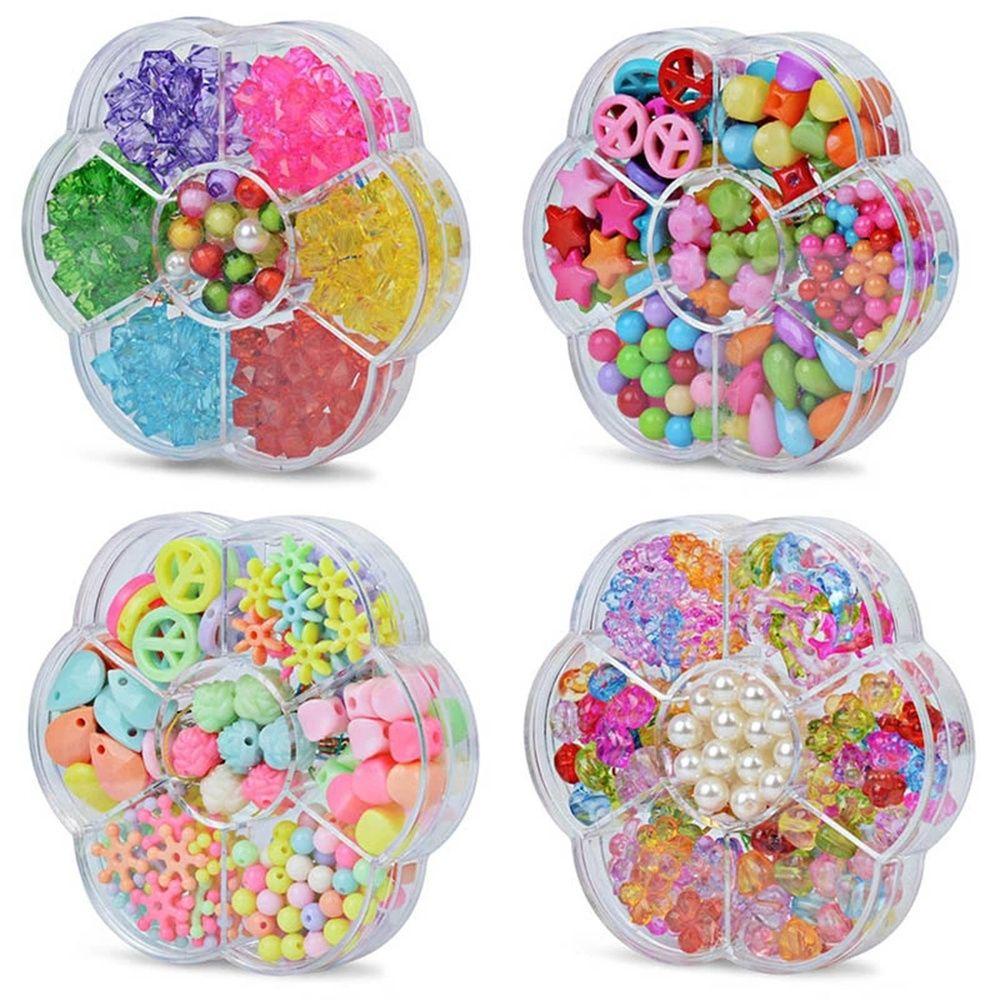 Đồ chơi trẻ em Hạt Làm Trang Sức Thủ Công Hình Hoa Mận Dành Cho Bé Gái REBUY1