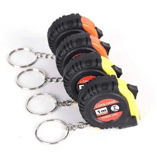 [HÀNG MỚI] Móc khóa thước rút 1 mét