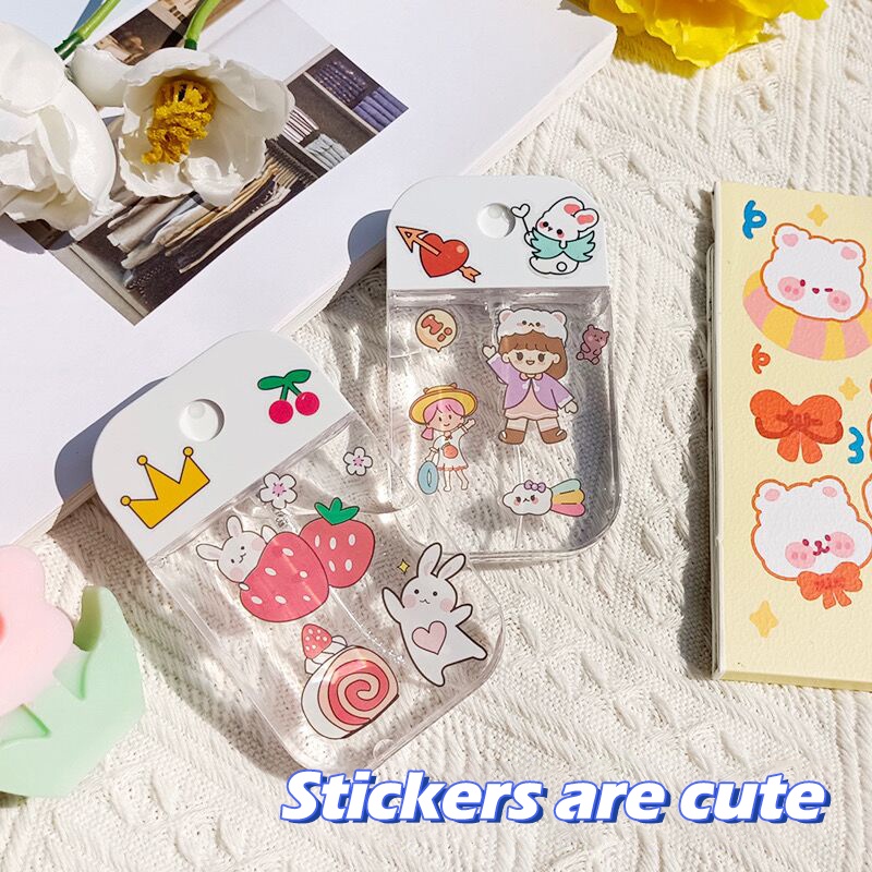 Bình Xịt Mini Hình Hoạt Hình Kèm Phễu Dán Tiện Dụng Mang Theo Du Lịch Ngoài Trời