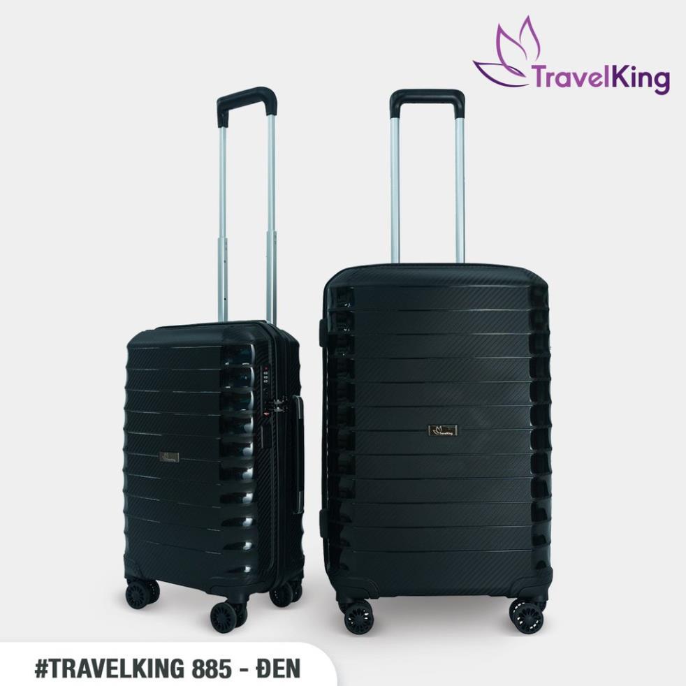 Vali kéo du lịch cao cấp TRAVELKING-885 kích thước 20, 24 inch chính hãng Hùng Phát - Bảo hành 5 năm