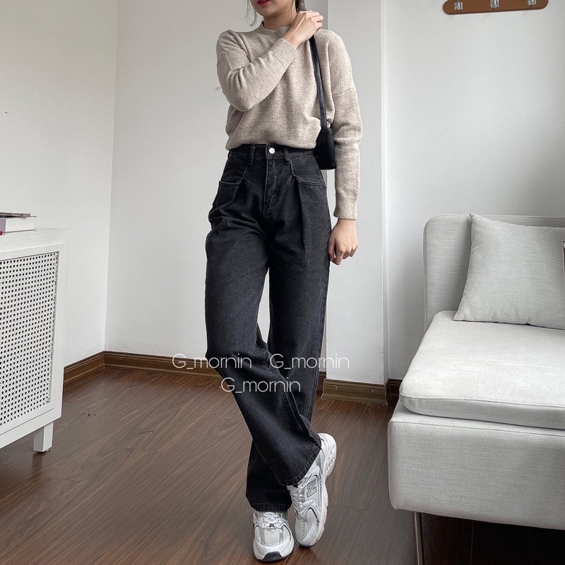 Quần jeans đen QJ0113