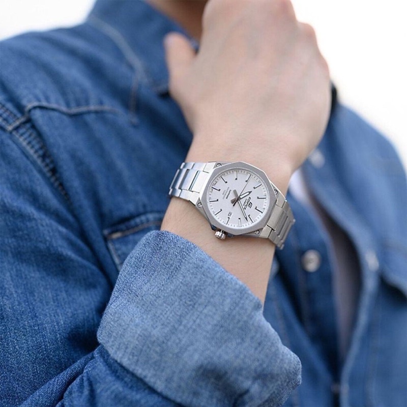 Đồng hồ nam chính hãng Casio Edifice EFR S108D-7A Kính sapphire - Size 42mm Bảo hành 1 năm Hyma watch