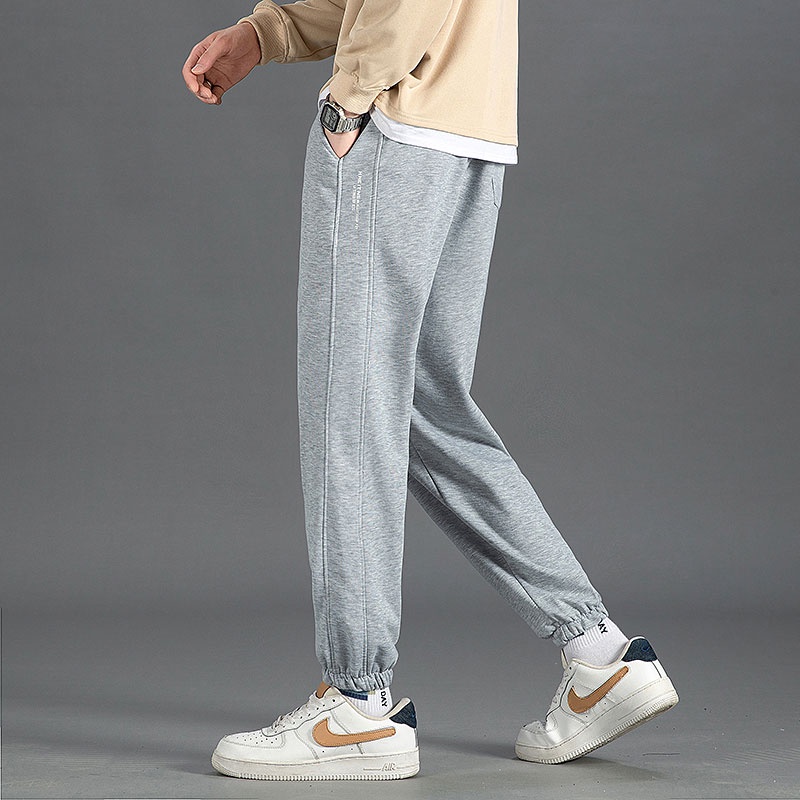 Quần Dài Thể Thao Dáng Rộng Thiết Kế Giản Dị Thời Trang Dành Cho Nam