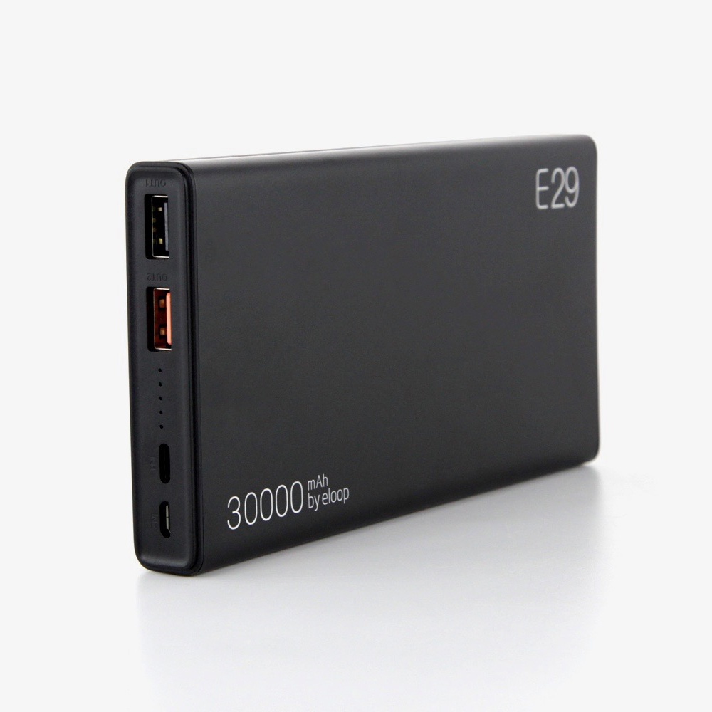 Pin Sạc Dự Phòng Eloop E29 Dung Lượng 30.000mAh - USB-C, QC2.0 , 3.0