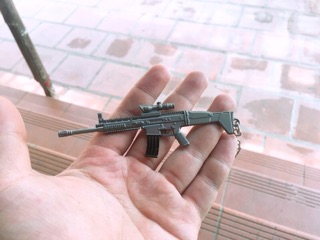 Móc khoá súng pubg