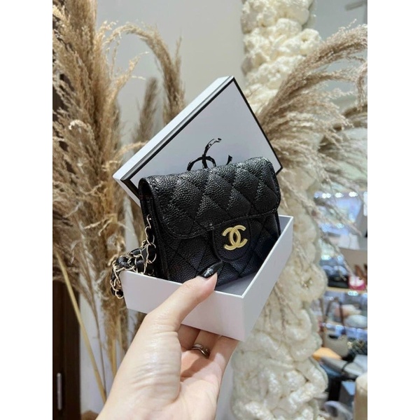 🔥GIÁ HUỶ DIỆT🔥Túi mini chờ leo ô trám chất da gạo sz13 đeo chéo thờ trang