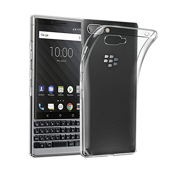 Ốp Silicon dẻo trong suốt Black Berry KEY 2 (Chính hãng)