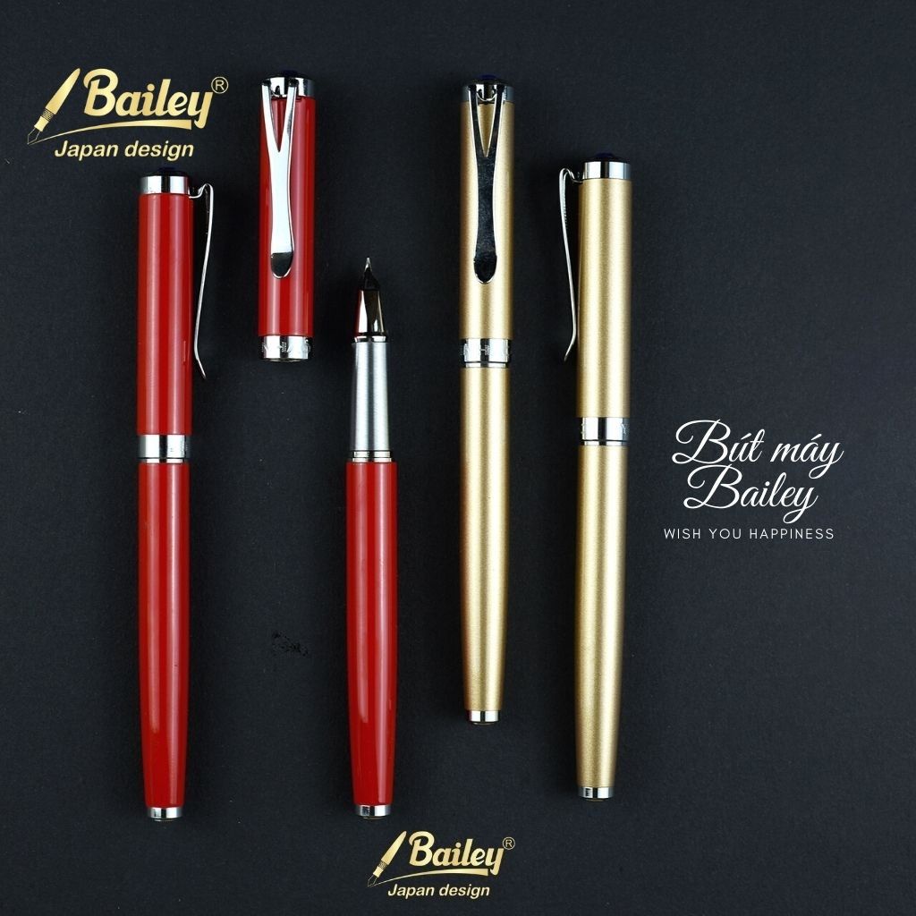 Bút máy ngòi trơn viết thích thiết kế đơn giản Jin Bailey BTL11
