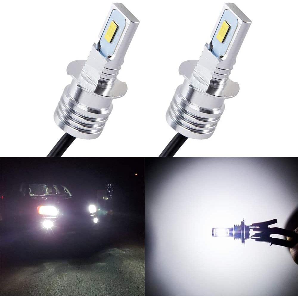 Bóng Đèn Led Ô Tô Chân H1 H4 H7 H11 HB3 HB4 9005 9006 - Đèn Gầm, Sương Mù Oto Xe Máy Siêu Sáng