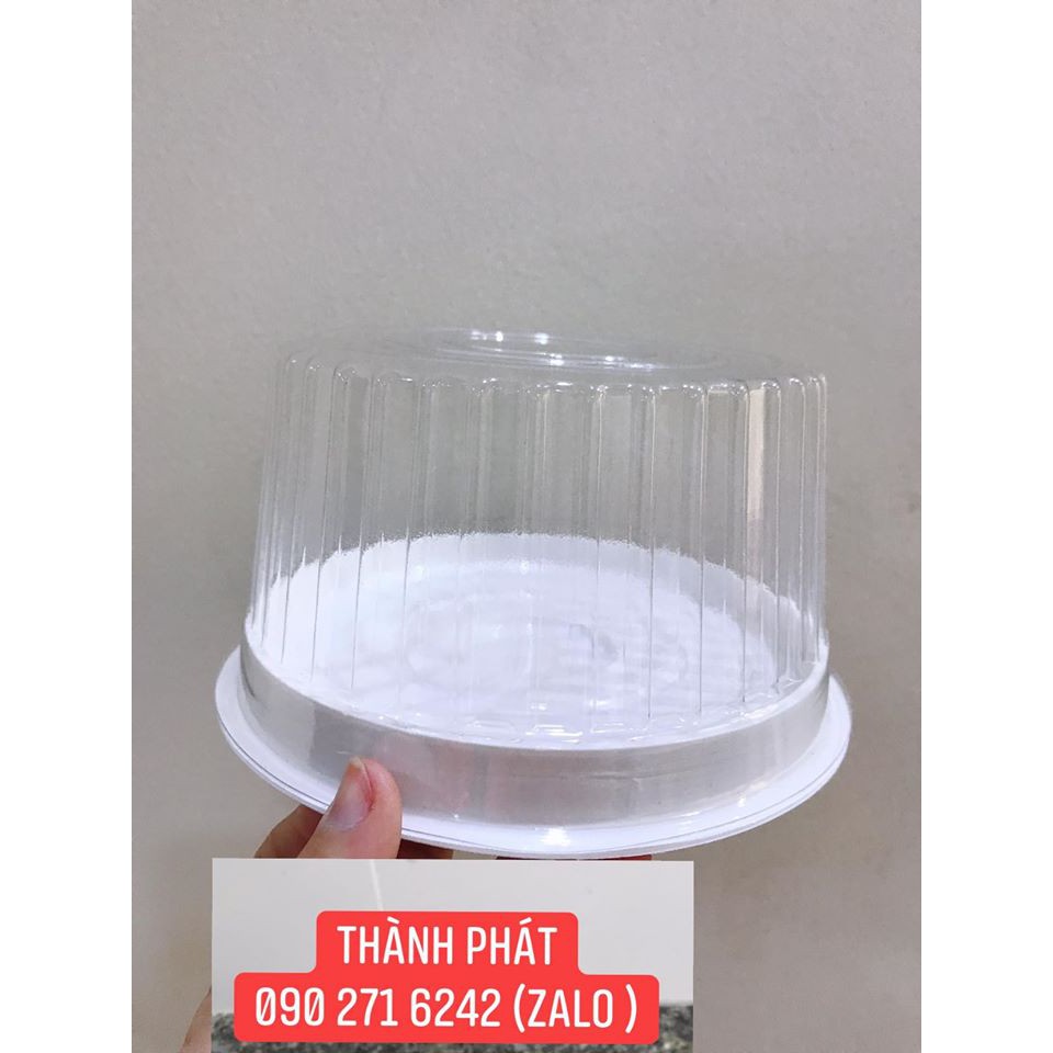 50 Hộp H24 cao đựng bánh bông lan 14cm - Hộp đựng bánh bông lan trứng muối