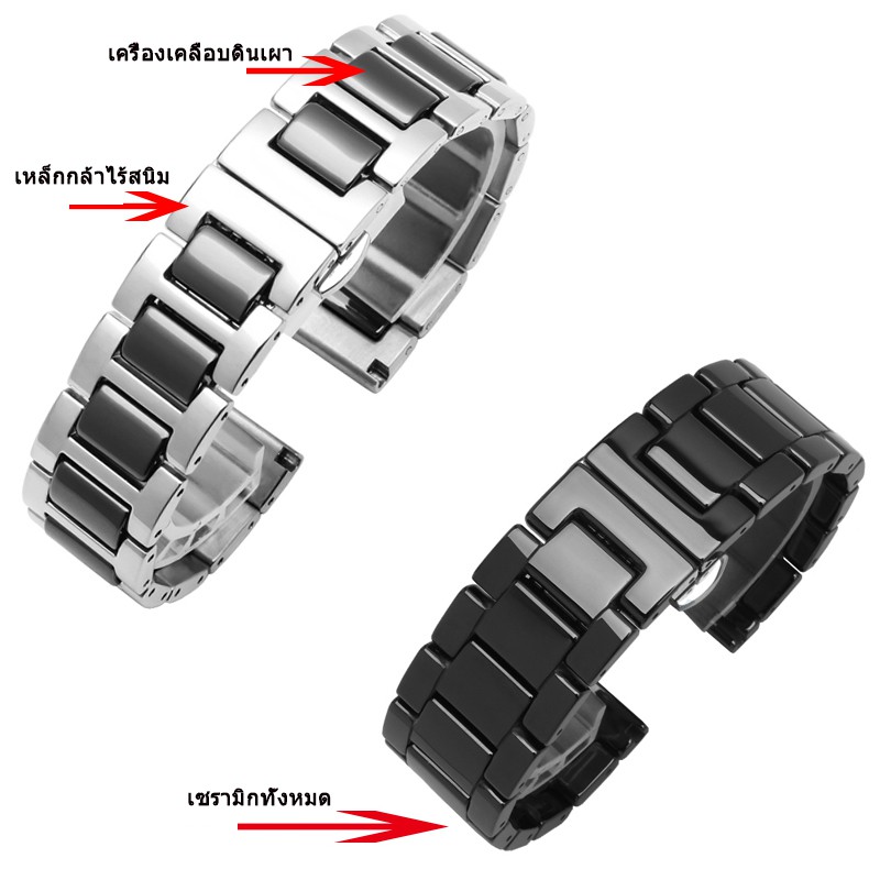 Dây Đeo Bằng Gốm 22mm Cho Đồng Hồ Thông Minh Huami Amazfit GTR 2 3 4 2e 47mm GTR2 GTR2E GTR4 GTR3 Pro PACE Stratos 2 2S 3
