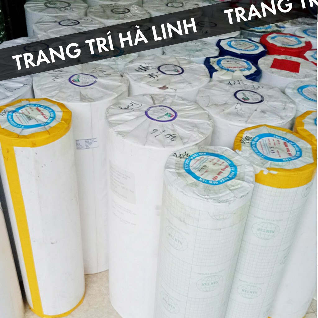 Giấy Decal Màu Trơn Bóng Dán Kính, Dán Xe Khổ 60cm Sẵn Keo Đẹp Giá Rẻ Giá 1M Dài