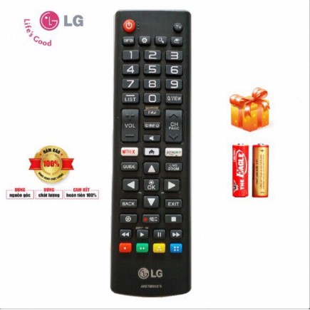 ĐIỀU KHIỂN TIVI  LG SMART (Tặng pin)