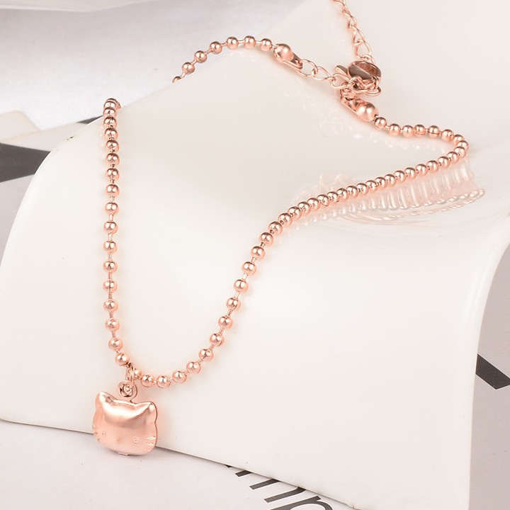 Lắc Tay Mèo Bi Nhỏ Titan Cao Cấp TT 1573