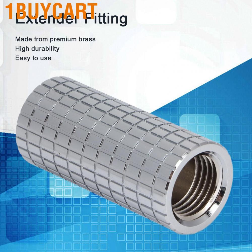 1buycart Extender Fitting  Computer Water Fittings Electroplating Process Premium Brass High Durability for
