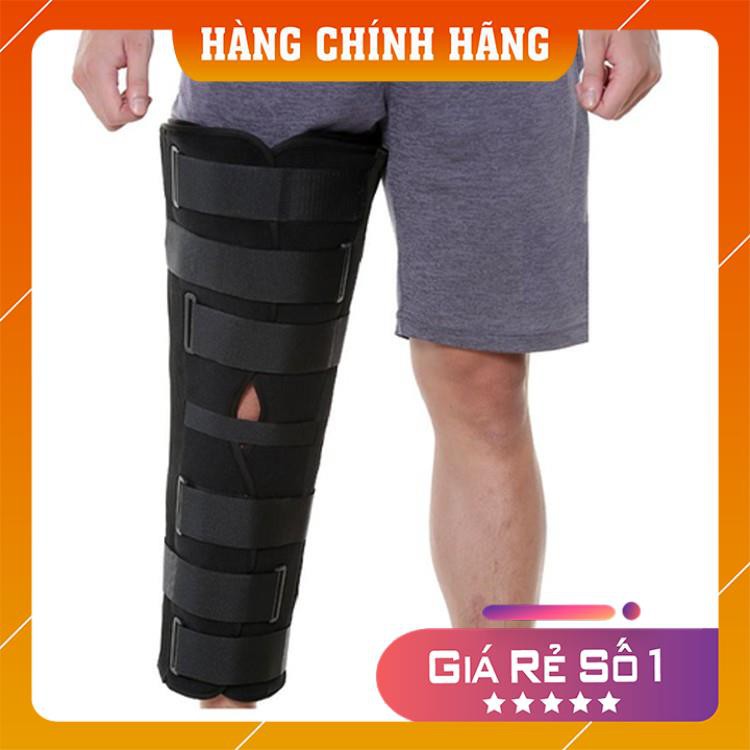 Nẹp gối ORBE cao cấp dài 60cm – Giúp cố định vùng quanh khớp gối, đùi, cẳng chân - Chất vải thoáng khí - BH 3 TH