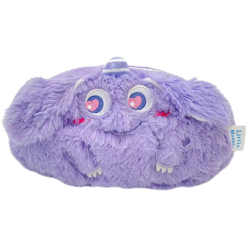 Túi Đựng Bút Hình Quái Vật Hoạt Hình Nhồi Bông Đáng Yêu Cho Bé