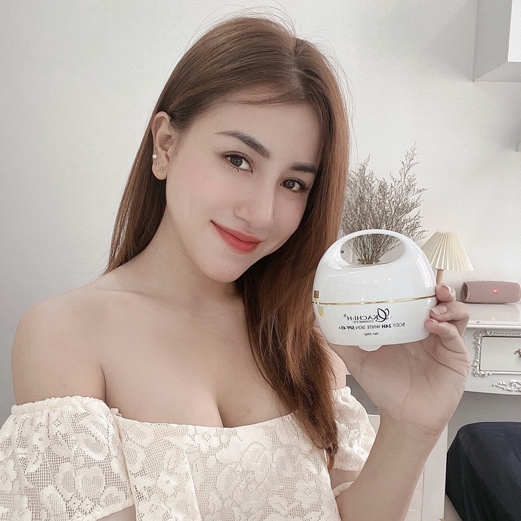 Kem Body 24h White Skin Kachi-H