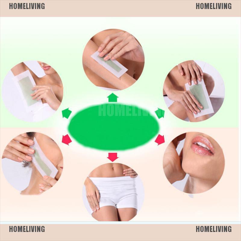 Set 10 Miếng Giấy Wax Lông Hai Mặt Cho Cơ Thể