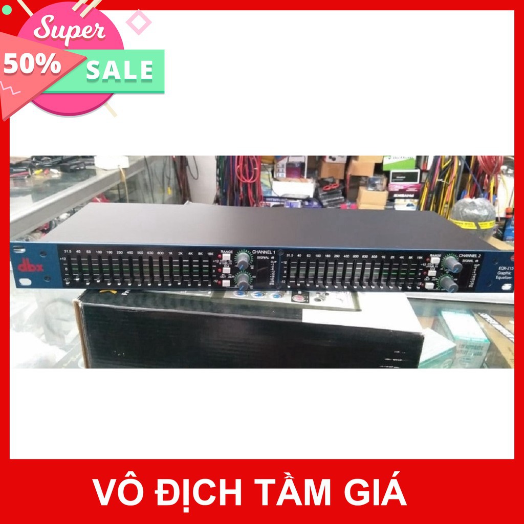 [Giảm giá] LỌC XÌ DBX EQX 215PLUS-MẪU MỚI 2019-CÓ CẮT SUB-ÂM THANH CHI TIẾT HƠN chất lượng