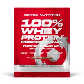  Combo 5 Sample Scitec 100% Whey Protein Professional -Sữa Tăng Cơ Cho Người Tập Gym -  Nhập Khẩu Châu Âu 