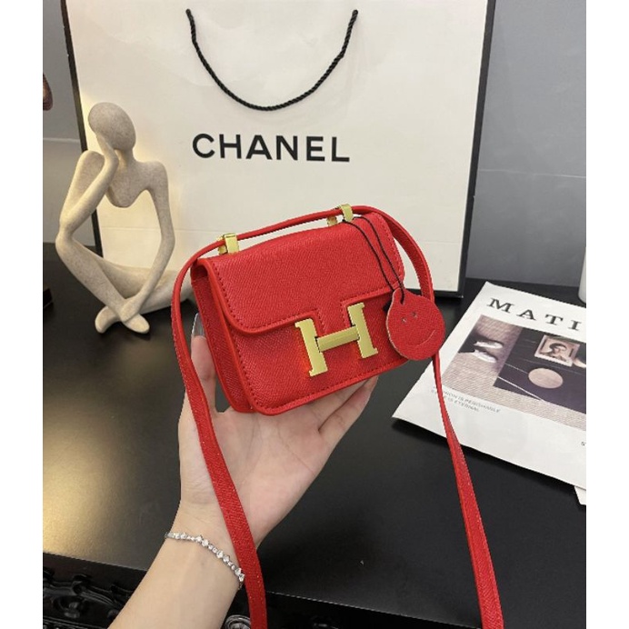 Túi hm mini chữ H siêu hot hit k vừa đt 14cm