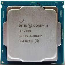 CPU intel I5 - 7500+7400 Tray không box+tản