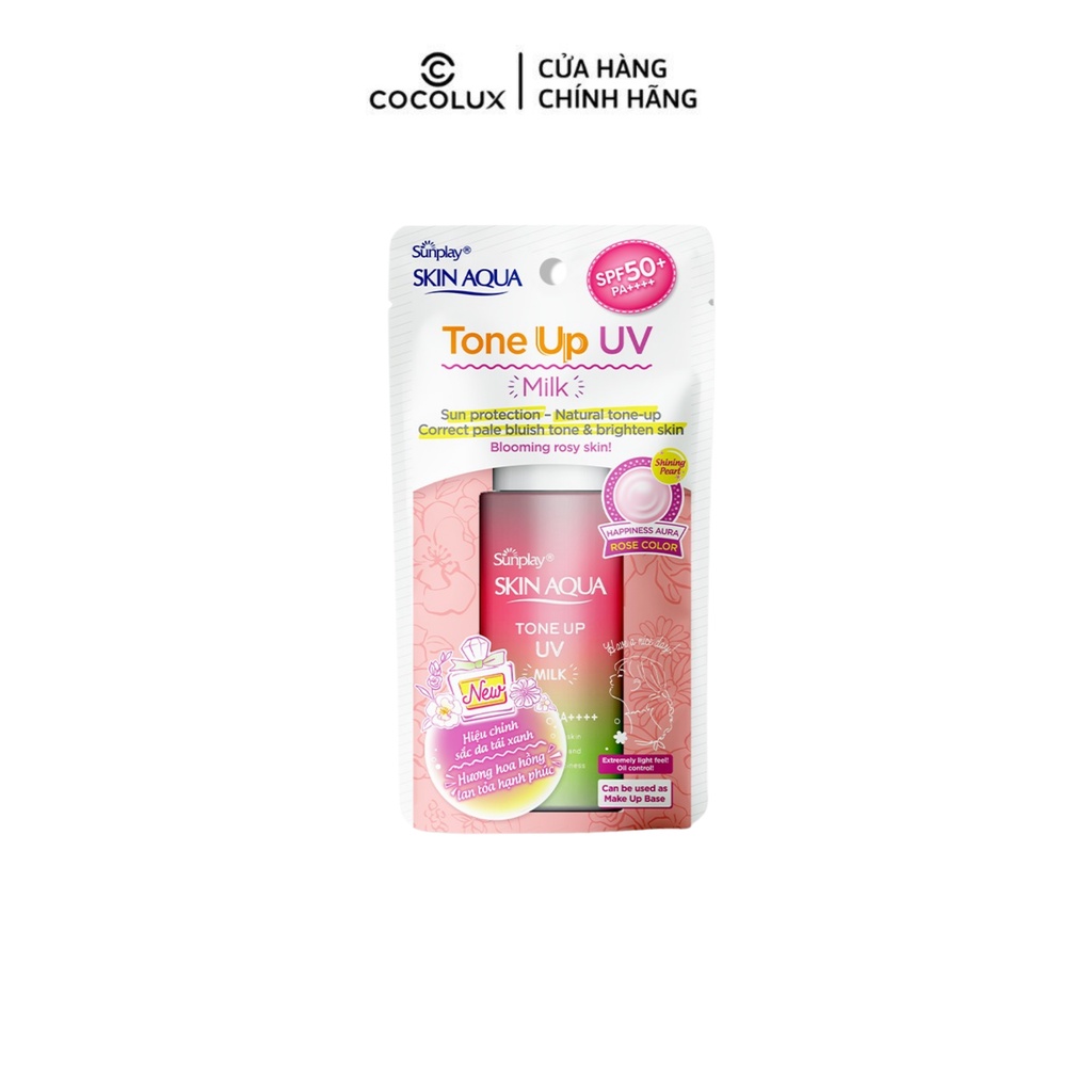 Sữa Chống Nắng Sunplay Skin Aqua Rose 50g Cocolux