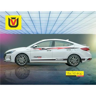 tem xe  Elantra 001 ( phong cách - chất lượng)